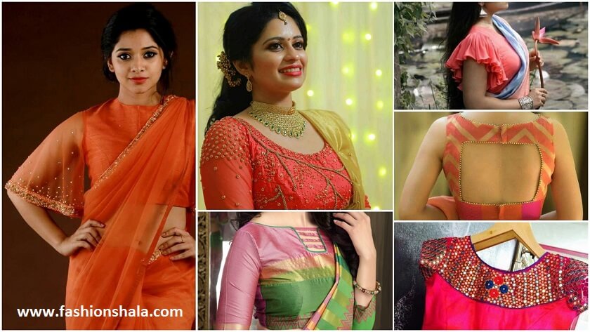 Trendy Saree Blouse Designs That Are Sure To Amaze You - Ethnic Fashion ...