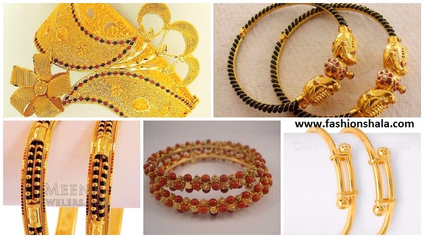 Latest Gold Kangan Designs - Ethnic Fashion Inspirations!