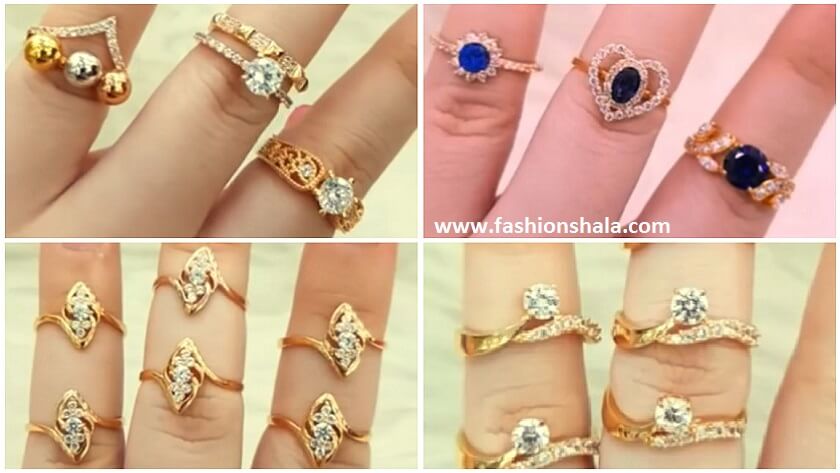 Beautiful Gold Rings Collection - Kurti Blouse