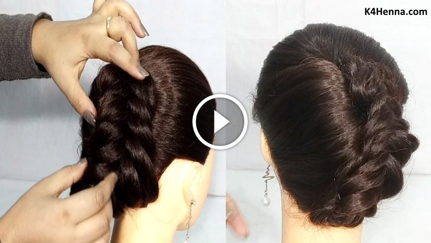 Easy  Quick Twisted Hairstyles for Party  Ethnic Fashion Inspirations