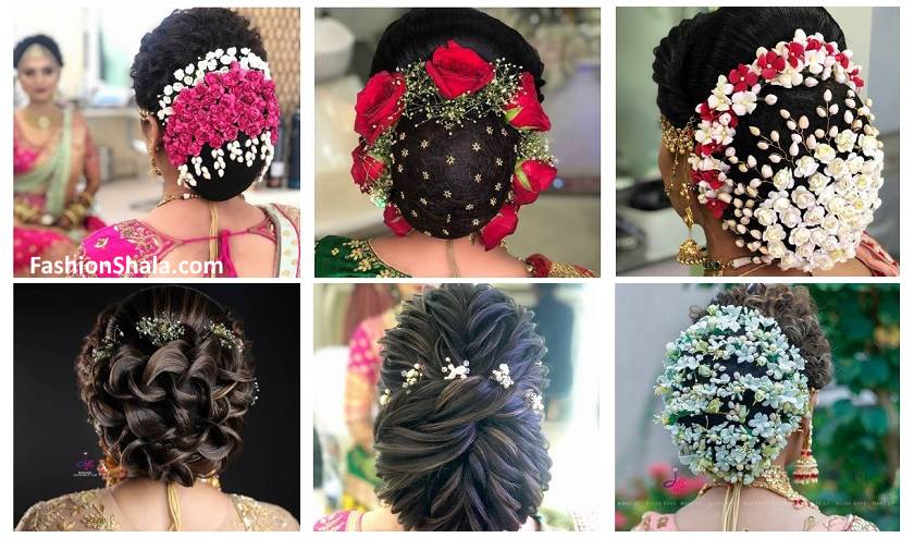 Stunning bridal bun hairstyles for reception - Simple Craft Idea