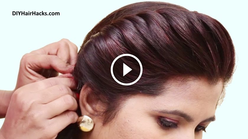 Easy Party Hairstyles for Long and Medium Hair  Ethnic Fashion  Inspirations