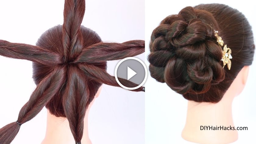 Amazing Ways To Wear Hair Buns With Traditional Sarees! | Bun hairstyles,  Hairstyle, Hair